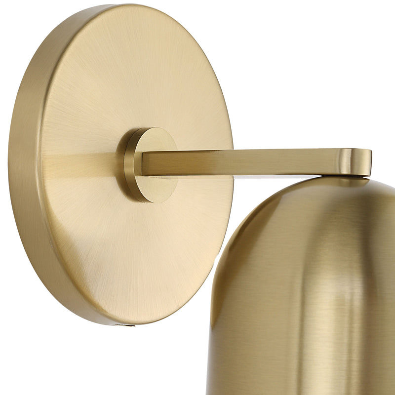 Valonia Wall Sconce Brass By Renwil Detailed View