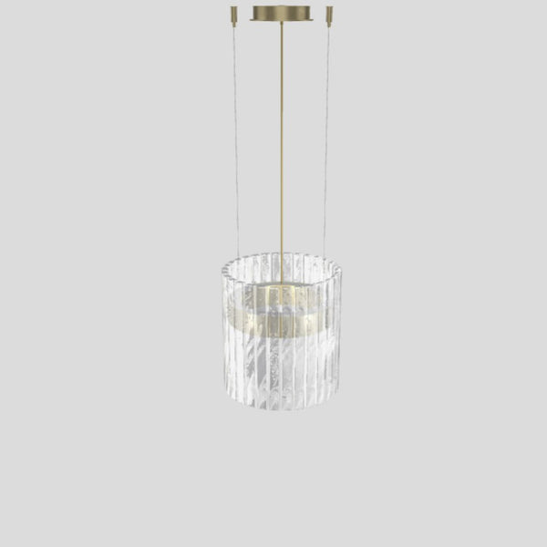 Vegas Pendant Light By Masiero, Size: Mediuml, Finish: Champagne Leaf,  , | Casa Di Luce Lighting