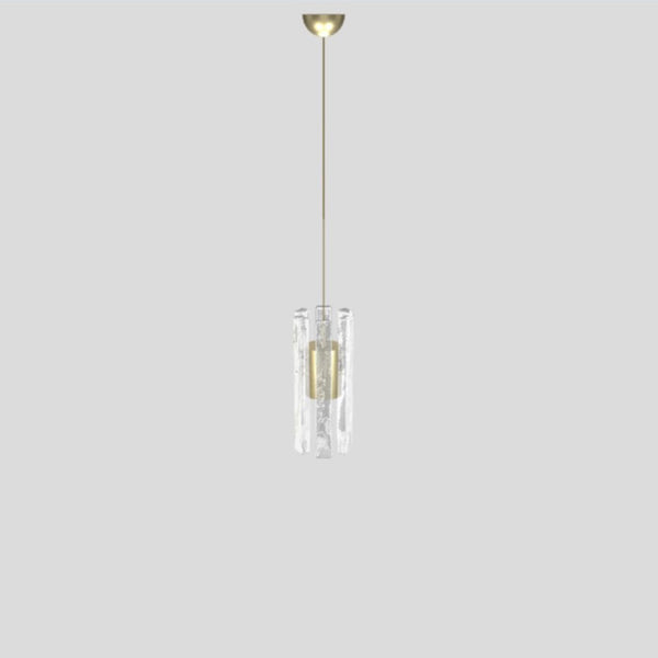 Vegas Pendant Light By Masiero, Size: Small, Finish: Champagne Leaf,  , | Casa Di Luce Lighting