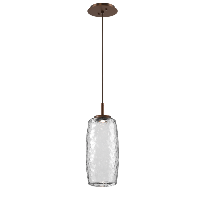 Vessel Pendant Burnished Bronze Clear By Hammerton