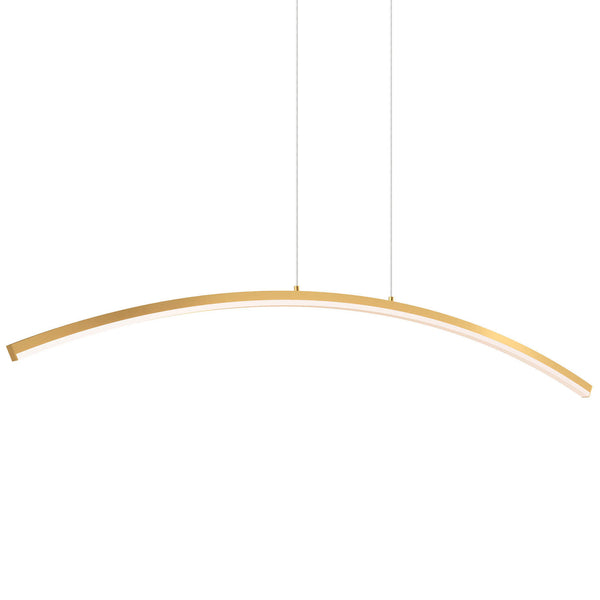 W1PD48 CC 48 Sway Pendant Gold By DALS