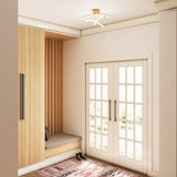 W3FM CC 20 Sway Flush Mount Gold By DALS Lifestyle View