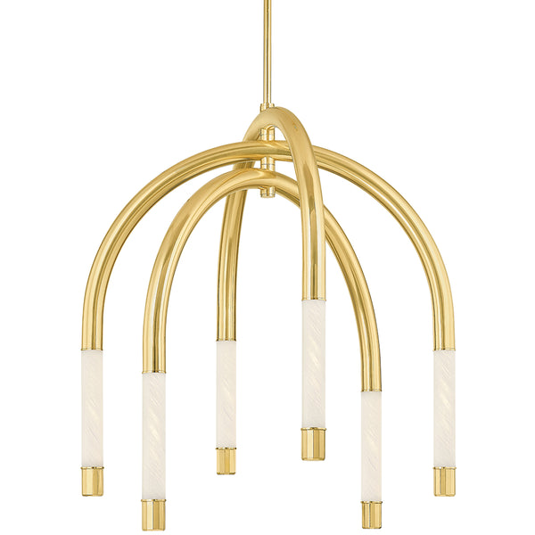 Zeme Chandelier Medium By Corbett