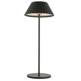 Zola Portable Table Lamp Black By Kuzco