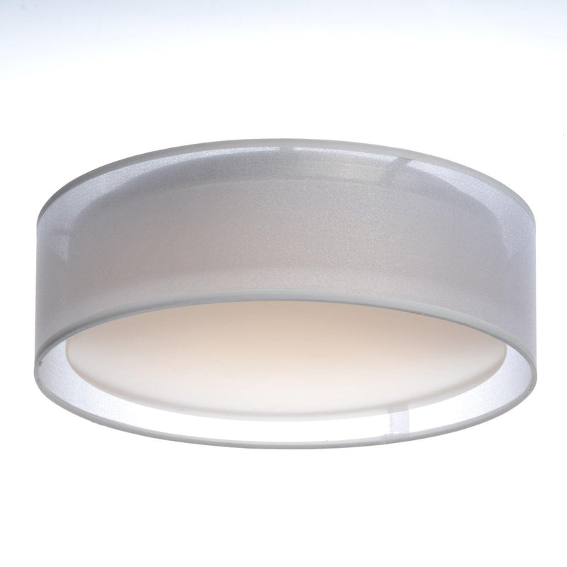 Prime Ceiling Light By Maxim Lighting, Size: Small, Color: White Organza