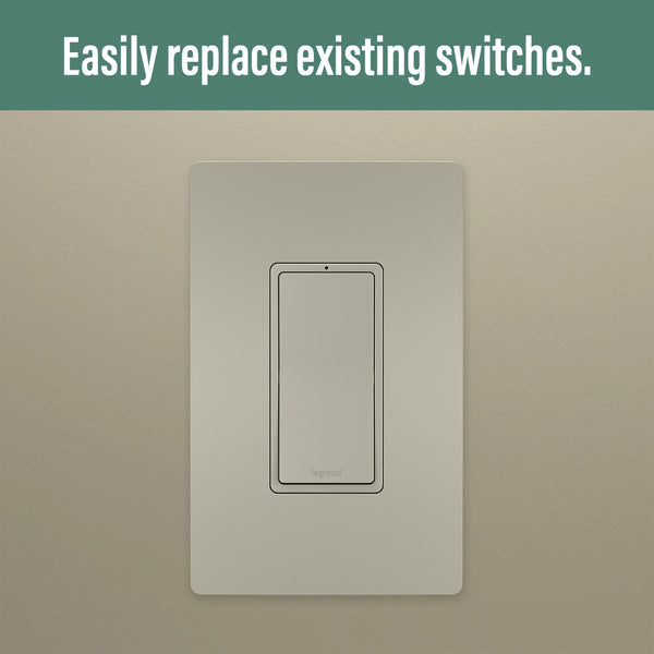 Radiant White Smart Switch with Netatmo by Legrand | OVERSTOCK