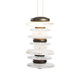 Cairn Large Mini Pendant by Hubbardton Forge, Finish: White, Bronze, Dark Smoke-Hubbardton Forge, Black, Oil Rubbed Bronze, Natural Iron-Hubbardton Forge, Vintage Platinum-Hubbardton Forge, Soft Gold-Hubbardton Forge, Sterling-Hubbardton Forge, Ink, , | Casa Di Luce Lighting