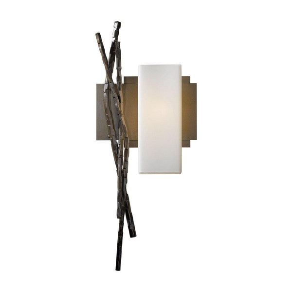 Brindille Vertical Wall Sconce by Hubbardton Forge, Finish: Bronze, Position: Right,  | Casa Di Luce Lighting