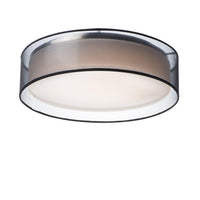 Prime Ceiling Light By Maxim Lighting, Size: Medium, Color: Black Organza