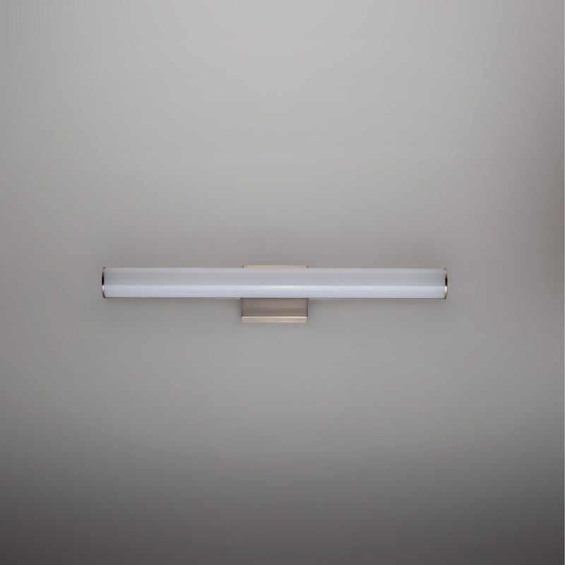 Rail Vanity Light By Maxim Lightning, Finish: Satin Nickel