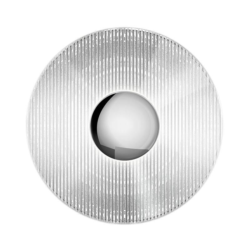 Meclisse Wall Sconce by Sonneman, Color: Clear, Finish: Polish Chrome,  | Casa Di Luce Lighting