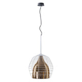 Cage Large Suspension by Diesel Living with Lodes, Color: White, Bronze, Finish: Black, White, Canopy Color: Matt Black, Matt White, Chrome | Casa Di Luce Lighting