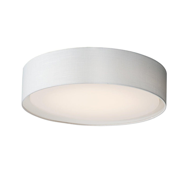 Prime Ceiling Light By Maxim Lighting, Size: Medium, Color: White Linen WL