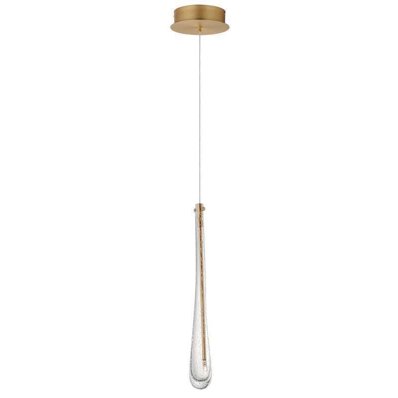 Stillo LED Pendant By ET2, Finish: Gold