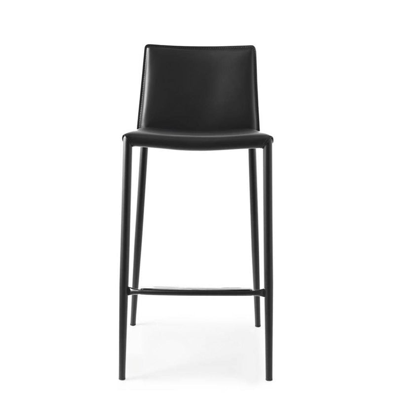 Boheme CB-1393 Bar Stool by Calligaris by CDL (Casa Di Luce Collection), Frame - Seat Colors: Matte Black  / Black, Matte Optic White  / Optic White, Matte Taupe / Taupe, ,  | Casa Di Luce Lighting