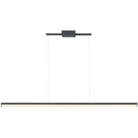 Black Hover Linear Pendant Light by ET2