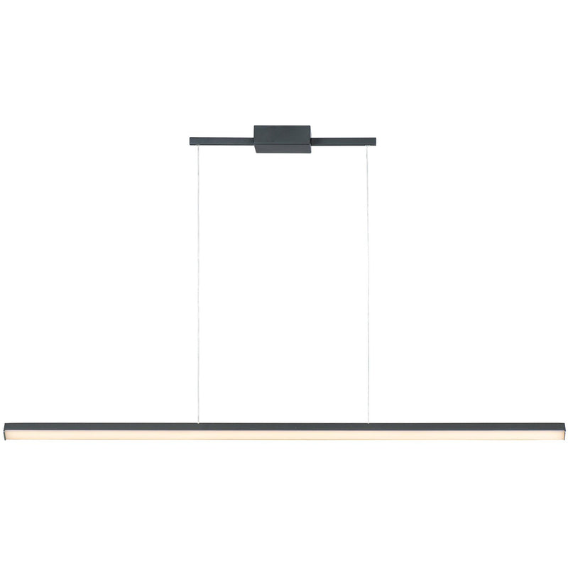 Black Hover Linear Pendant Light by ET2