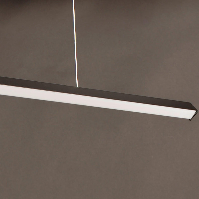 Black Hover Linear Pendant Light by ET2