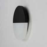 Alumilux Glow Outdoor Wall Sconce - Black Lifestyle