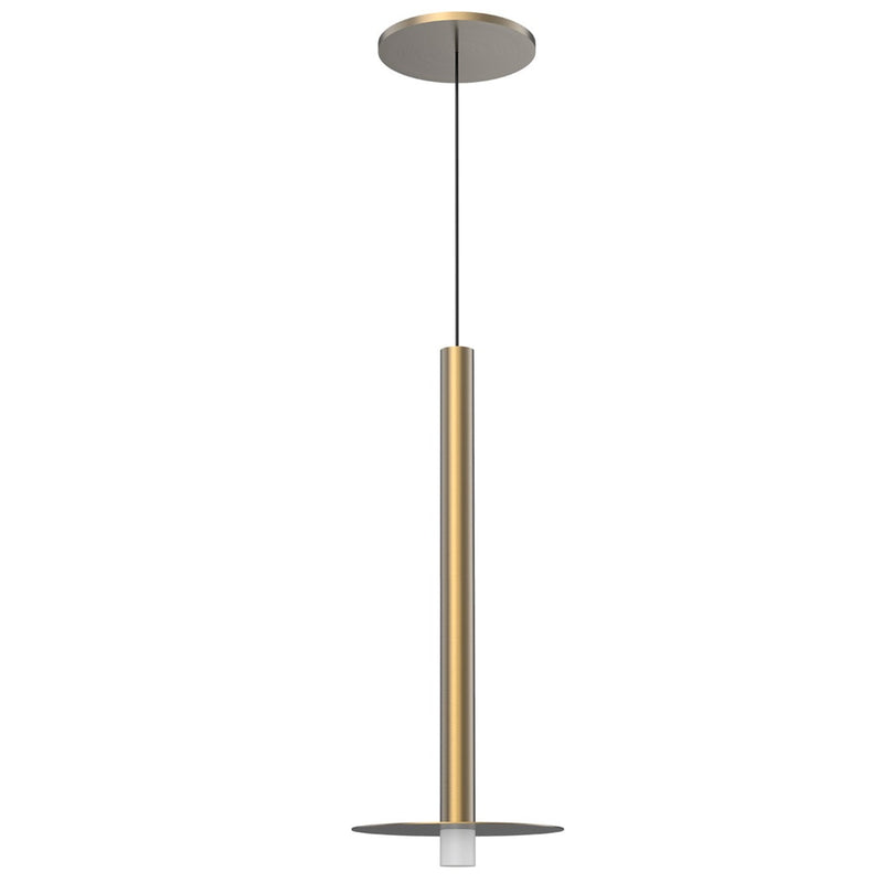 Elixir LED Pendant By Kuzco, Decoration: Disc, Finish: Gold