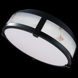 Black Small Constantine Ceiling Light by W.A.C. Lighting