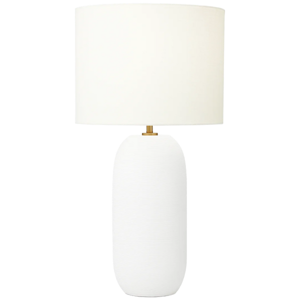 Fanny Slim Table Lamp By Hable-Matte White