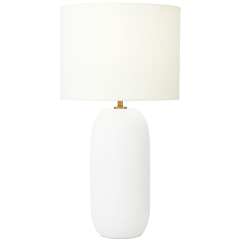 Fanny Slim Table Lamp By Hable-Matte White
