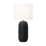 Fanny Slim Table Lamp By Hable-Rough Black
