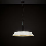 Drop Suspension by Itama, Color: Silver, Size: Small, Decoration: Floral | Casa Di Luce Lighting