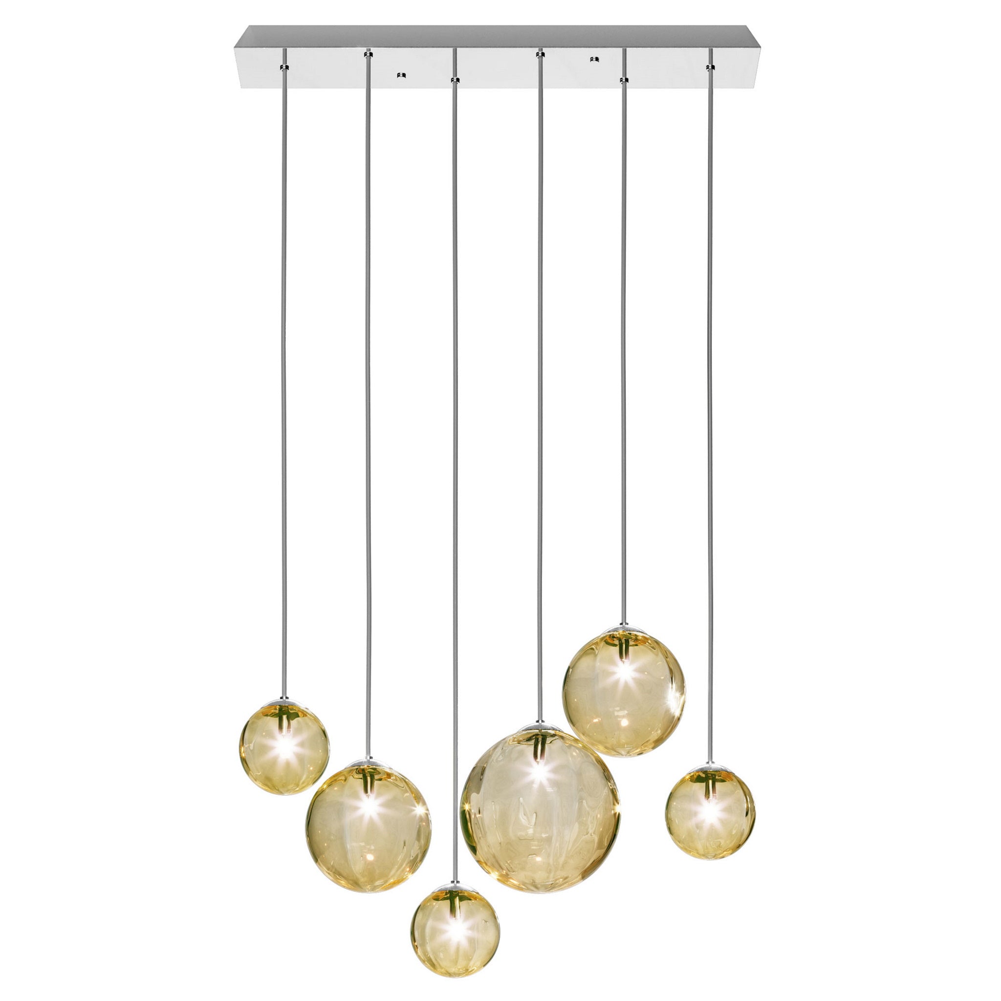 Puppet Linear Pendant Light by Vistosi