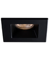 Luna 2” LED Square Fixed Color Selectable Recessed Fixture - Black