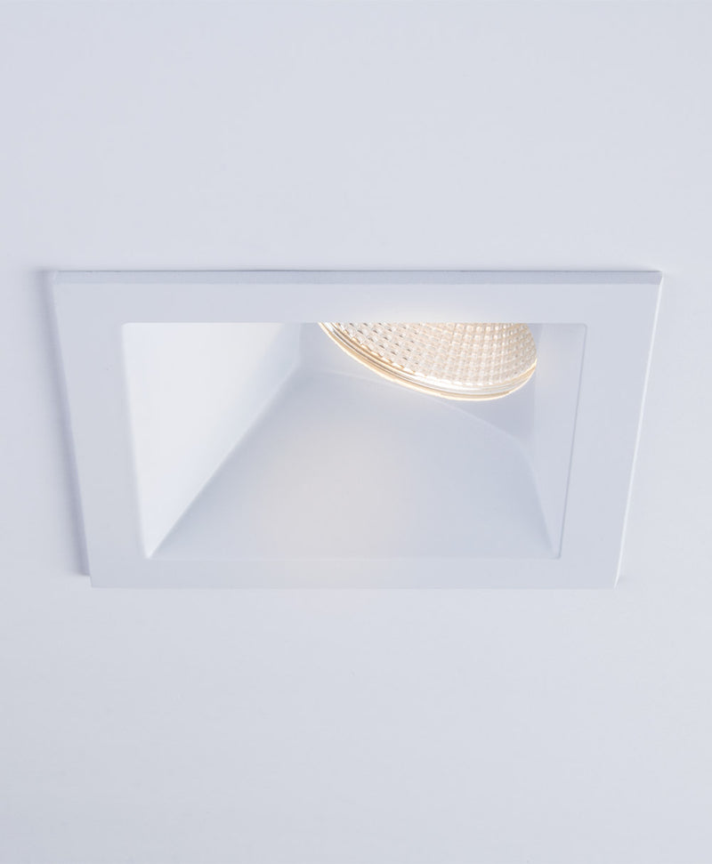 Sigma 2 Square Slope Ceiling, Wall Wash LED Fixture 