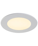 4” Round LED Slim Profile Recessed Downlight - White