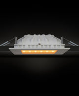 4” SLIMLED Indirect Square Recessed Downlight - Side