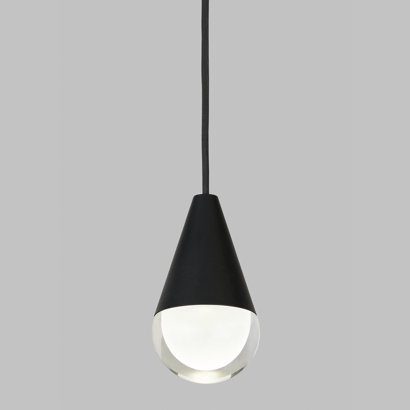 Cupola Pendant By Tech Lighting, Finish: Black