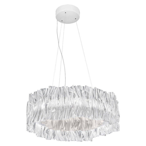 Accordeon Suspension by Slamp, Finish: Gold, Silver, White, ,  | Casa Di Luce Lighting