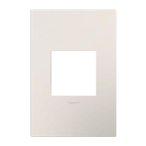 Adorne One Gang Screwless Wall Plate by Legrand Adorne, Color: Black Ink-Legrand Adorne, Bleu Noir-Legrand Adorne, Bronze-Legrand Adorne, Carnival-Legrand Adorne, Gloss White, Gloss White On White-Legrand Adorne, Golden Sands-Legrand Adorne, Graphite-Legrand Adorne, Greige-Legrand Adorne, Hibiscus-Legrand Adorne, Magnesium-Legrand Adorne, Pale Blue-Legrand Adorne, Powder White-Legrand Adorne, Satin Light Almond-Legrand Adorne, Titanium-Legrand Adorne, ,  | Casa Di Luce Lighting