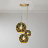 Aria 3-Light Globe Chandelier - Casa Di Luce