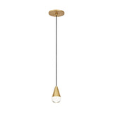 Cupola Pendant By Tech Lighting, Finish: Natural Brass