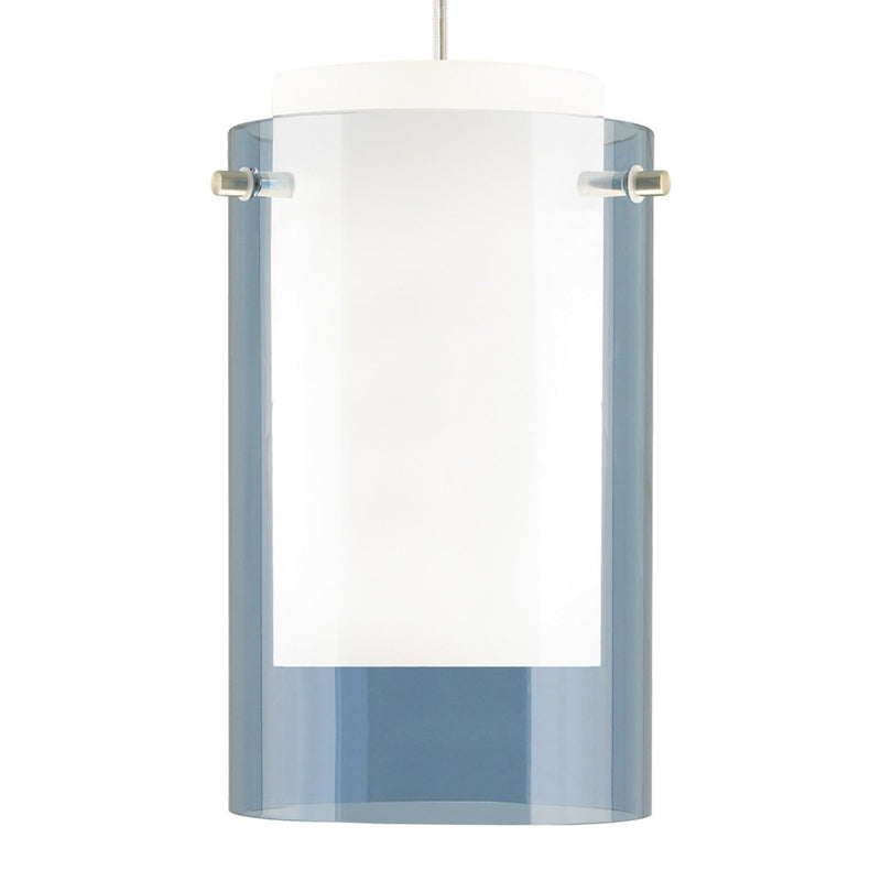 Steel Blue Echo Small Pendant by Tech Lighting