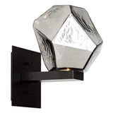 Gem Wall Sconce by Hammerton, Color: Amber, Bronze, Clear, Smoke, Finish: Flat Bronze, Gilded Brass, Gunmetal, Heritage Brass, Matt Black, Metallic Beige Silver, Bronze Oil Rubbed, Nickel Satin, Size: Small, Large | Casa Di Luce Lighting