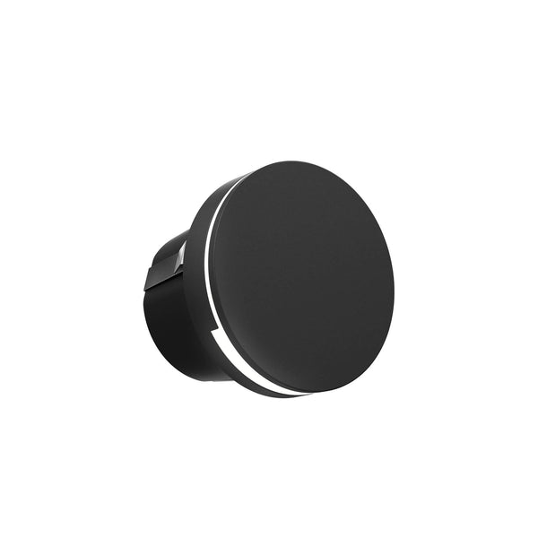 Pearl Round Step Light - Black