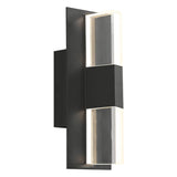 Lyft 12 Outdoor LED Wall Sconce by Tech Lighting, Finish: Black, Color Temperature: 4000K,  | Casa Di Luce Lighting