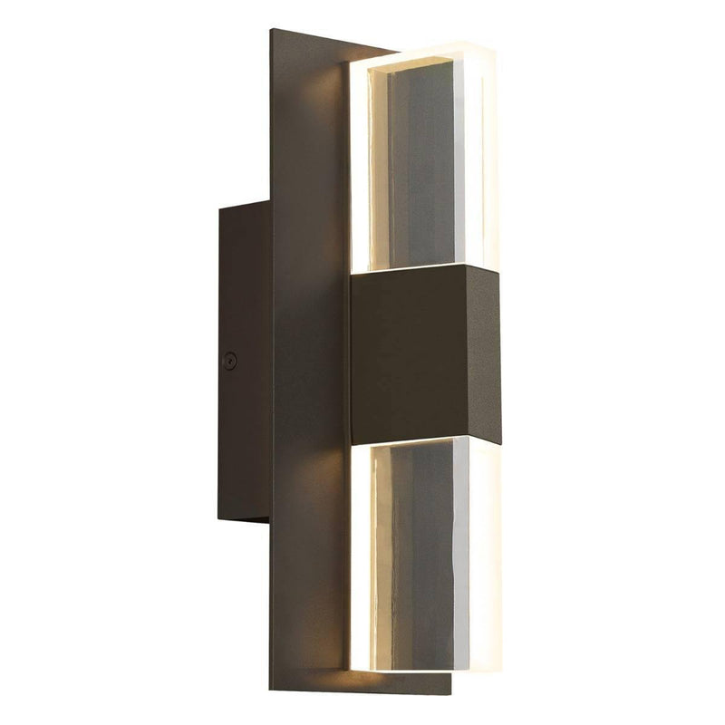 Lyft 12 Outdoor LED Wall Sconce by Tech Lighting, Finish: Bronze, Color Temperature: 4000K,  | Casa Di Luce Lighting