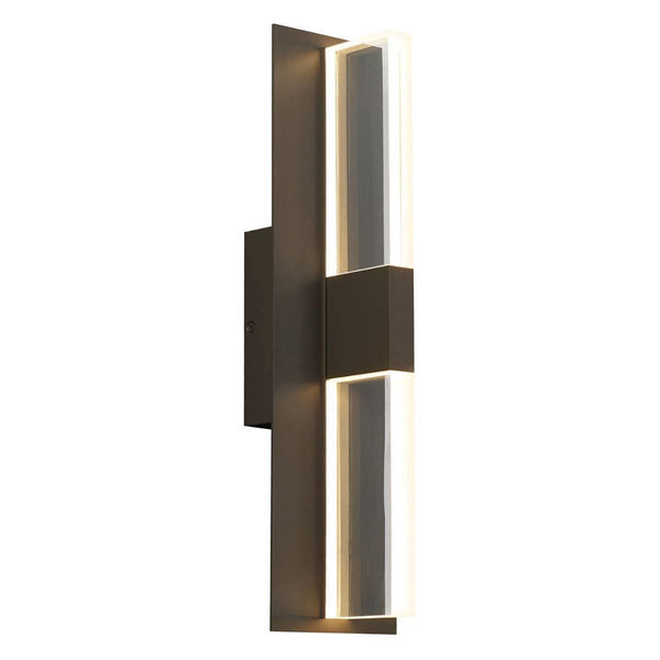 Lyft 18 Outdoor LED Wall Sconce by Tech Lighting, Finish: Black, Bronze, Charcoal - Tech, Color Temperature: 2700K, 3000K, 4000K,  | Casa Di Luce Lighting