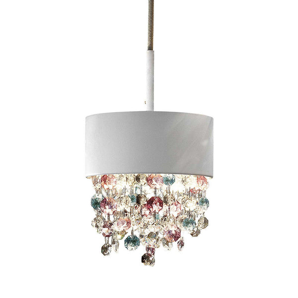 Ola S2 15 Pendant by Masiero, Color: Matt White, Light Option: E12,  | Casa Di Luce Lighting