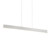 Brushed Aluminum Volo Linear dweLED Pendant by WAC Lighting
