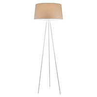 Ecru Tripod Floor Lamp by Kundalini