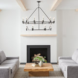 Large Keystone Chandelier