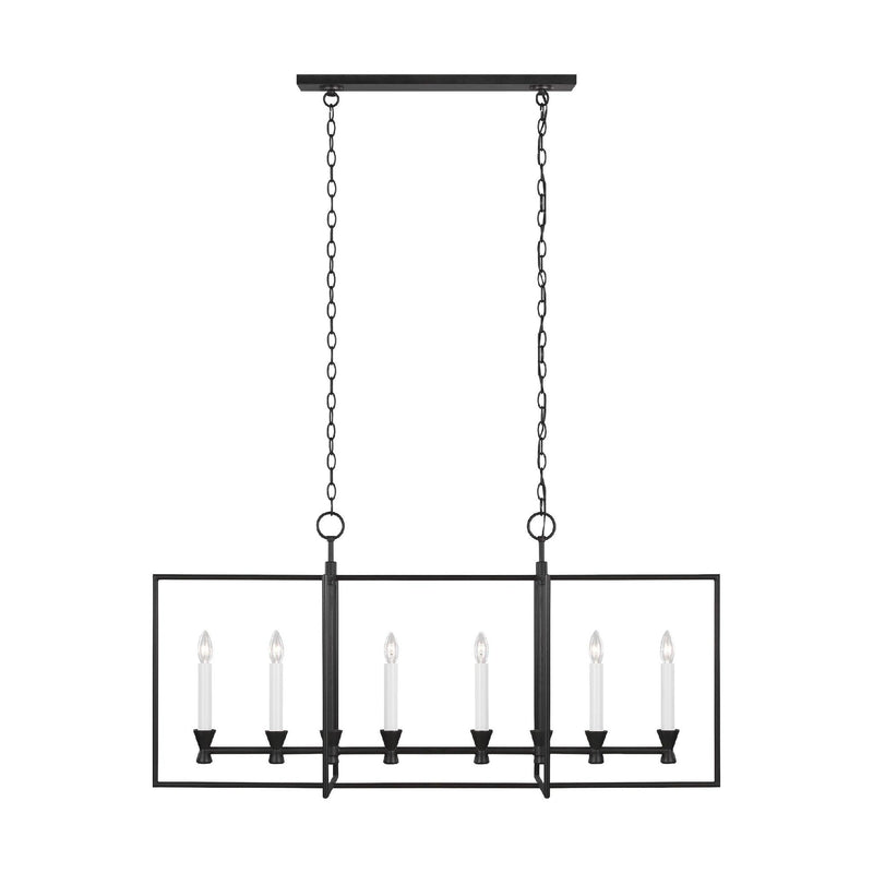 Linear Keystone Chandelier